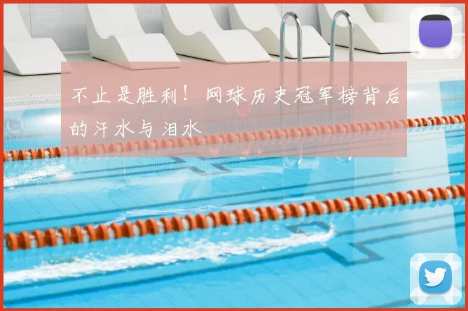 不止是胜利！网球历史冠军榜背后的汗水与泪水
